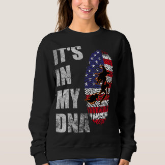 Sweatshirt C'est dans ma sorcière d'Halloween ADN