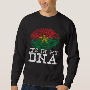 Sweatshirt C'est dans mon ADN Burkinabè Cool Africain Burkin