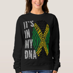 Sweatshirt C'Est Dans Mon Adn Jamaïque Drapeau Hommes Femmes