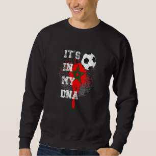 Sweatshirt C'est dans mon ADN L'équipe marocaine donne du Mar