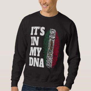 Sweatshirt C'est dans mon drapeau ADN Mexique Mexicain Mexico