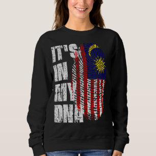 Sweatshirt C'Est Dans Mon Drapeau Da Malaisie Malaisien