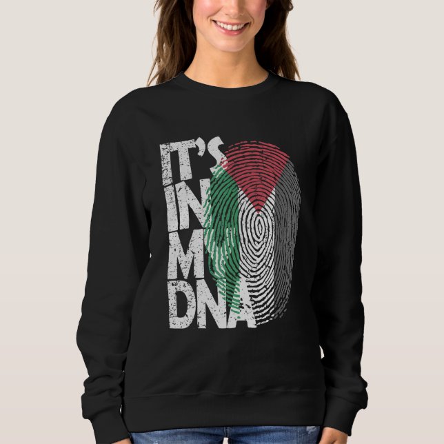 Sweatshirt C'Est Dans Mon Drapeau Palestinien Arabe Palestine (Devant)