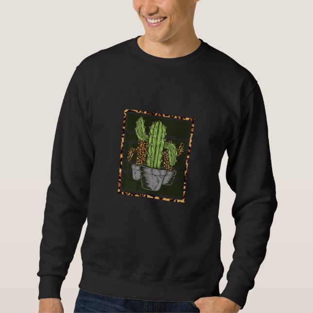 Sweatshirt C'est juste un Cactus Vibes Plante du désert Cactu (Devant)