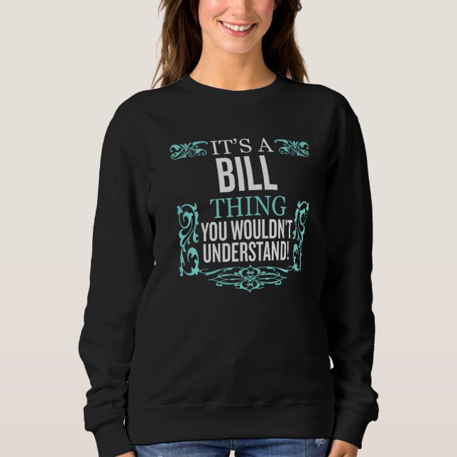 Sweatshirt C'est la chose que vous ne comprendriez pas les ho (Devant)