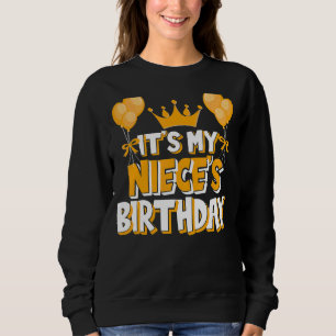 Sweatshirt C'est la famille des fêtes d'anniversaire de My Ni