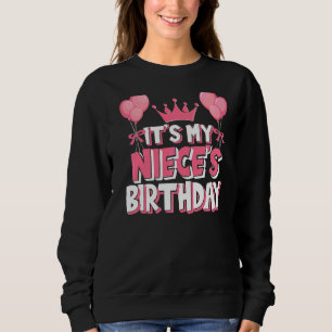 Sweatshirt C'est la fête d'anniversaire de My Niece