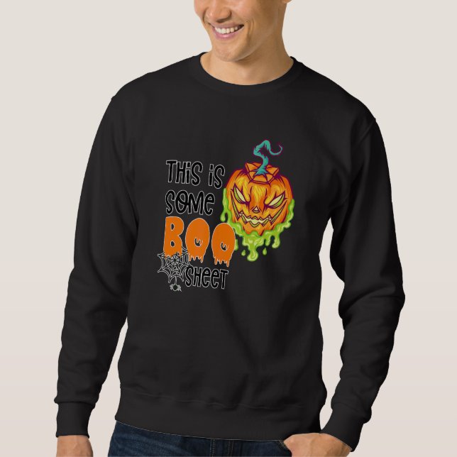 Sweatshirt C'est la feuille boo 2 (Devant)