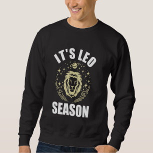 Sweatshirt C'est la saison Leo Lion Zodiac Lion pour Hommes F