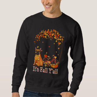 Sweatshirt C'est l'automne, vous tous Bouledogue français Vél