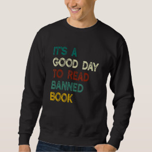 Sweatshirt C'est le bon jour pour lire la bibliothèque de liv