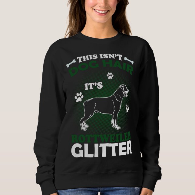 Sweatshirt C'Est Le Cheveux De Chien C'Est La Parties scintil (Devant)