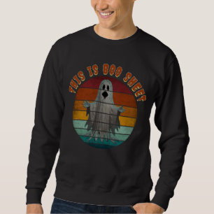 Sweatshirt C'Est Le Fantôme Vintage De Feuille De Boite
