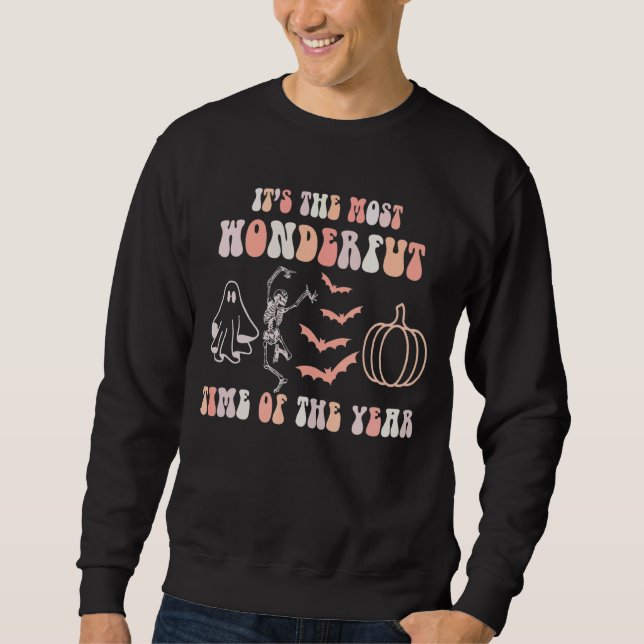 Sweatshirt C'est le moment le plus merveilleux de l'année Squ (Devant)