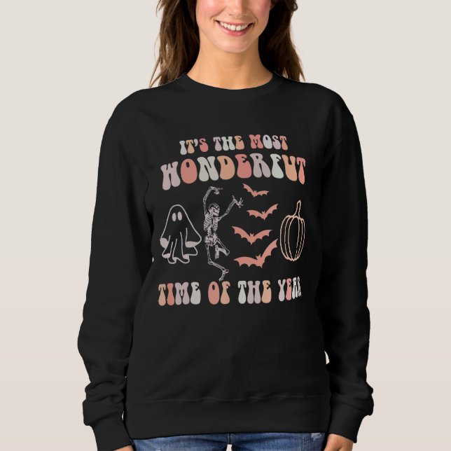 Sweatshirt C'est le moment le plus merveilleux de l'année Squ (Devant)