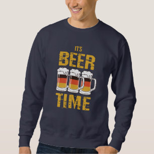 Sweatshirt C'est l'heure de la bière