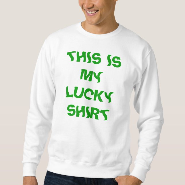 SWEATSHIRT C'EST MA CHEMISE CHALEUREUSE (Devant)
