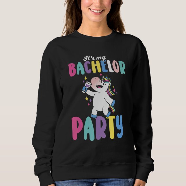 Sweatshirt C'est ma soirée de célibataire pour les hommes coq (Devant)