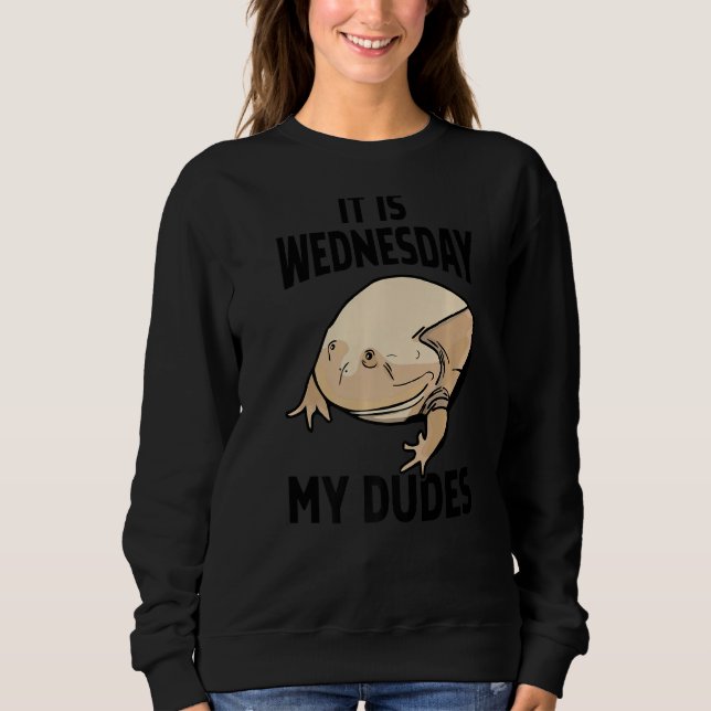 Sweatshirt C'Est Mercredi Mes Mecs (Devant)