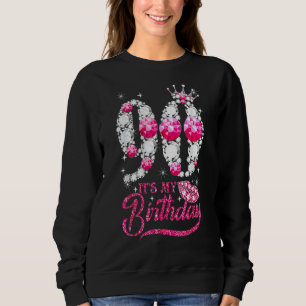 Sweatshirt C'est mon 90e anniversaire Reine 90 ans Chaussures