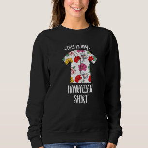 Sweatshirt C'Est Mon Bum De Plage Hawaiian Beach Été 37