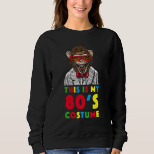 Sweatshirt C'est Mon Costume Des Années 80 Vêtements De Fête