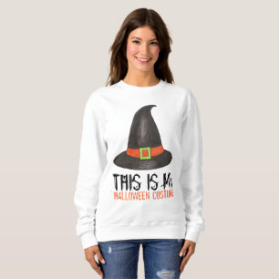 Sweatshirt C'Est Mon Costume D'Halloween Drôle Casquette Sorc