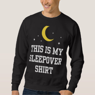 Sweatshirt C'Est Mon Épingle De Soirée Équipe De Soirée Migno