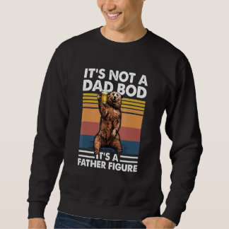 Sweatshirt C'Est Pas Un Papa C'Est Un Père Figure Rétro V
