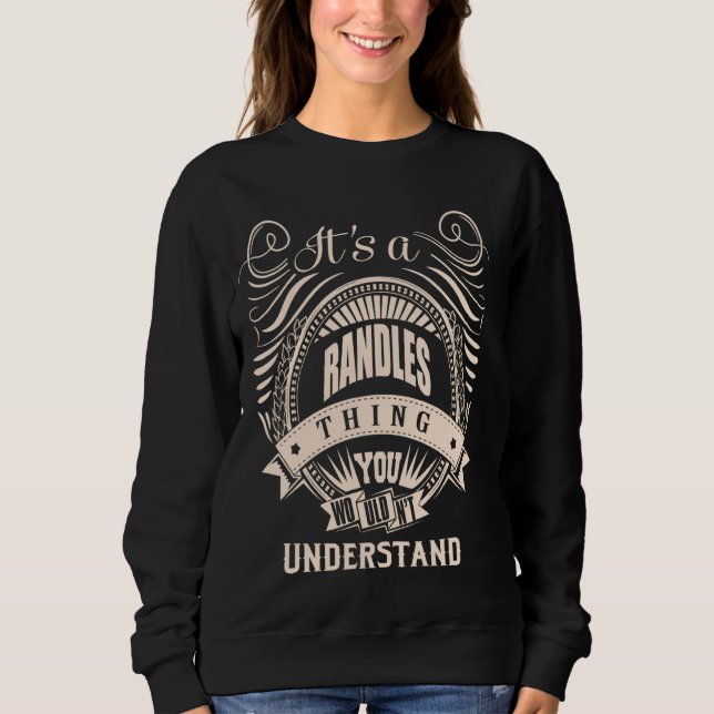 Sweatshirt C'est RANDLES chose Cadeaux (Devant)