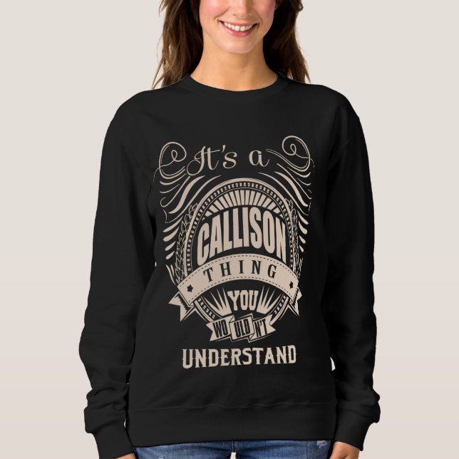 Sweatshirt C'est un cadeau d'appel (Devant)