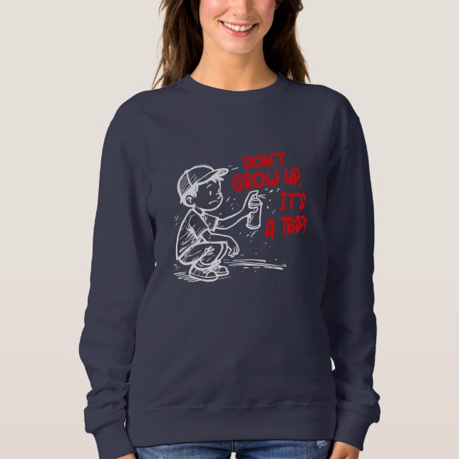 Sweatshirt C'est un piège (Devant)