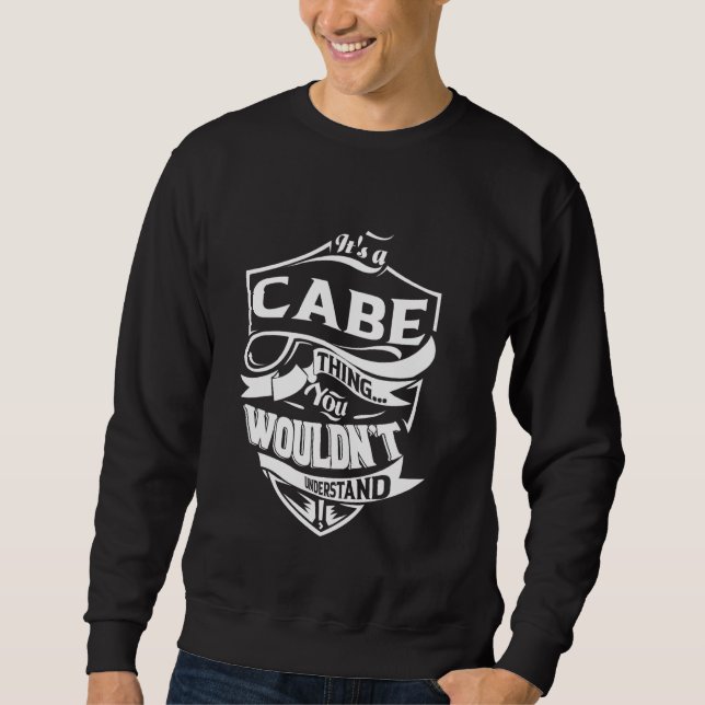 Sweatshirt C'est un truc CABE (Devant)