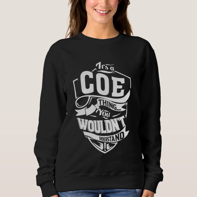 Sweatshirt C'est un truc COE Cadeaux (Devant)