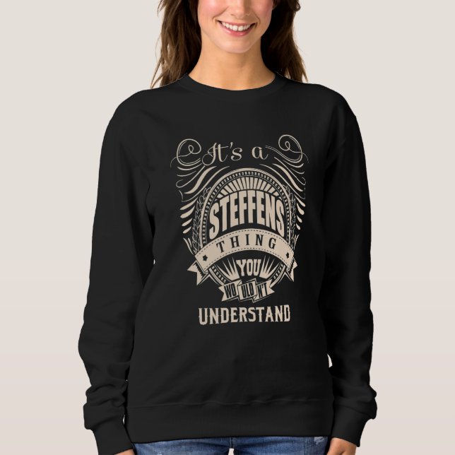 Sweatshirt C'est un truc STEFFENS (Devant)