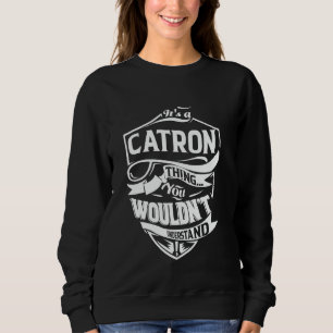 Sweatshirt C'est une affaire de CATRON que vous ne comprendri