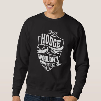 Sweatshirt C'est une affaire de Hodge