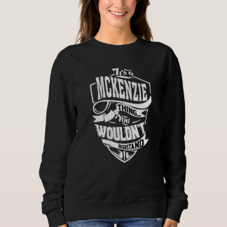 Sweatshirt C'est une affaire de Mackenzie