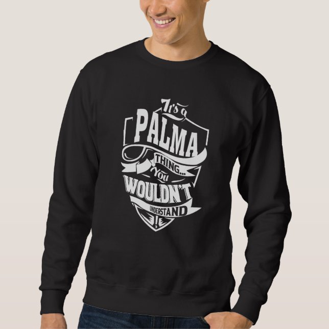 Sweatshirt C'est une affaire de Palma (Devant)
