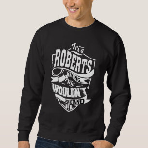 Sweatshirt C'est une affaire de Roberts