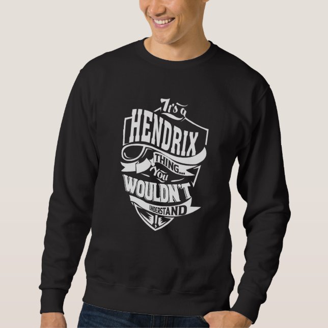 Sweatshirt C'est une affaire Hendrix (Devant)