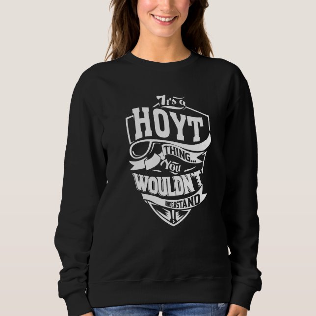 Sweatshirt C'est une affaire Hoyt (Devant)
