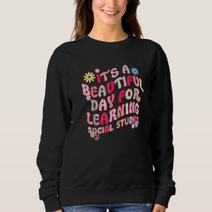 Sweatshirt C'est une belle journée pour apprendre les études