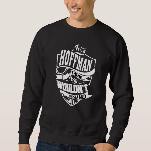 Sweatshirt C'est une chose de Hoffman (Devant)