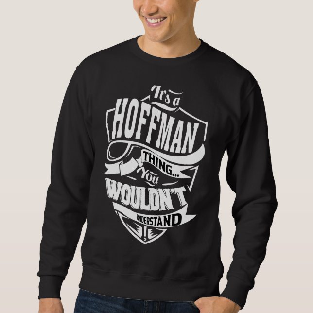 Sweatshirt C'est une chose de Hoffman (Devant)
