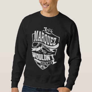 Sweatshirt C'est une chose de Marquez