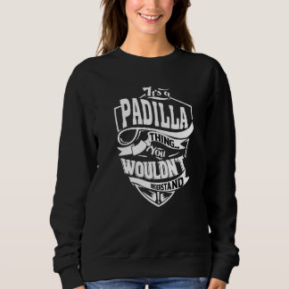Sweatshirt C'est une chose de Padilla