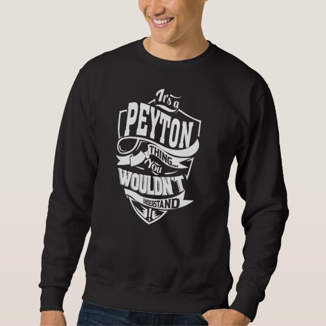 Sweatshirt C'est une chose de PEYTON (Devant)
