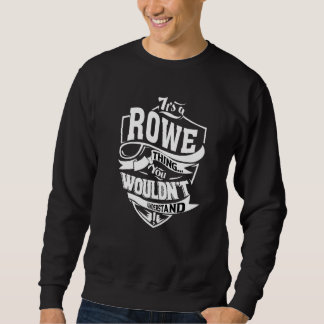 Sweatshirt C'est une chose de Rowe