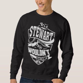 Sweatshirt C'est une chose de Stewart